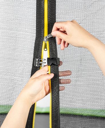 Батут Sundays Acrobat-D490 (с сеткой, зелёный)